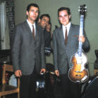 Med Ove Lennarts orkester i Ystad 1965